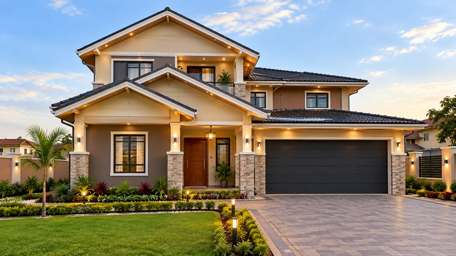 Jimcan Construction bespoke residential villa project in Uganda
